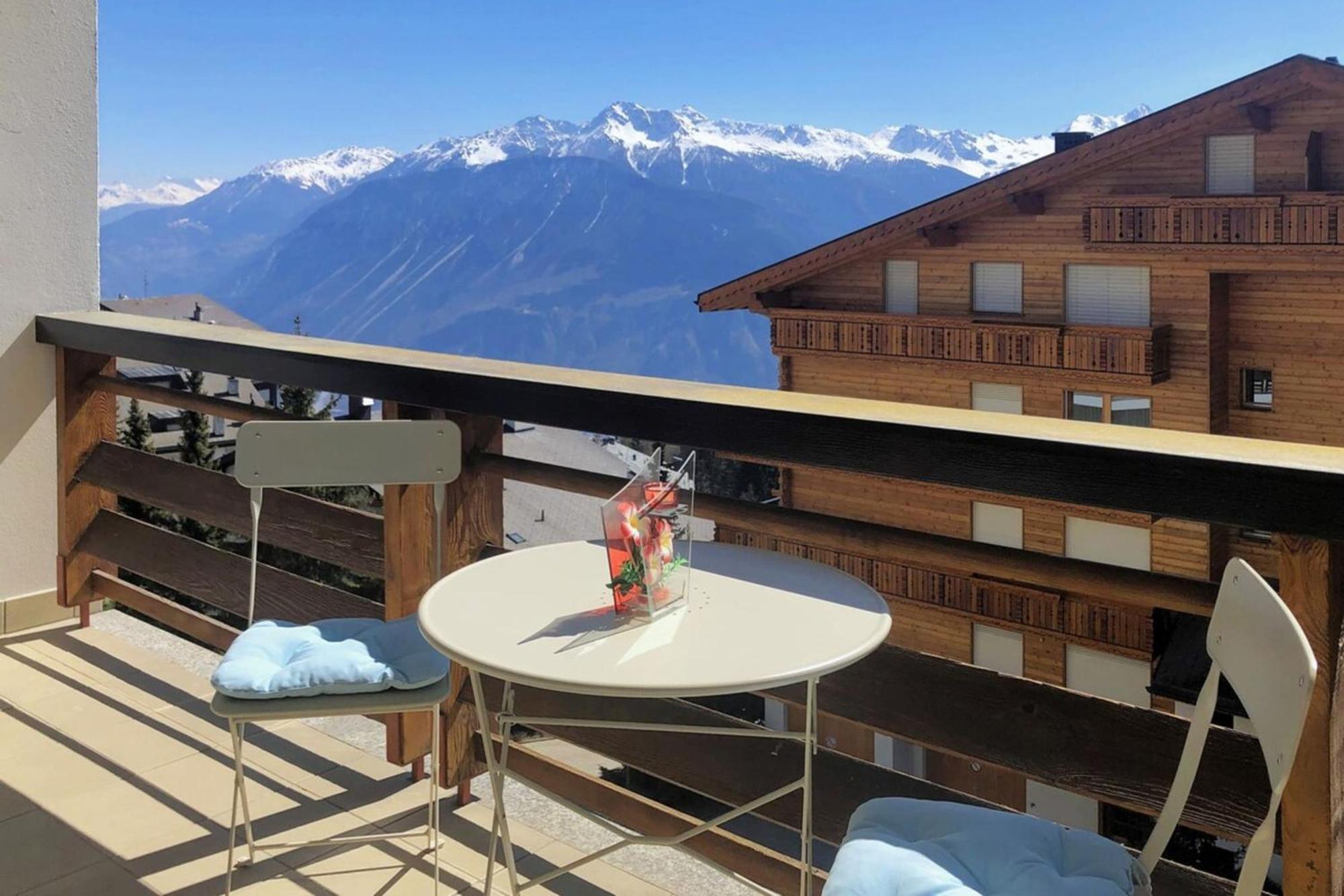 Plein Ciel I Balcony I Close To Cable Cars I Car Park Crans-Montana Exterior foto